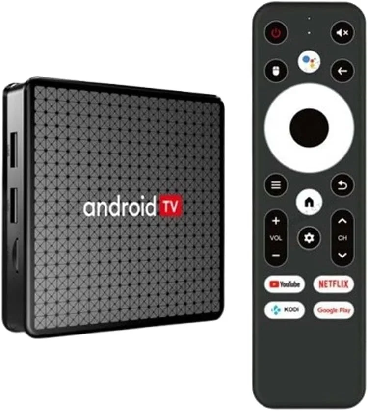 اندروید باکس X5 4K با اندروید 10.0 | مدیا پلیر چهار هسته ای H313 | وای فای دو بانده و بلوتوث 5.0 | حافظه 2+16 گیگابایت برای استریم و بازی