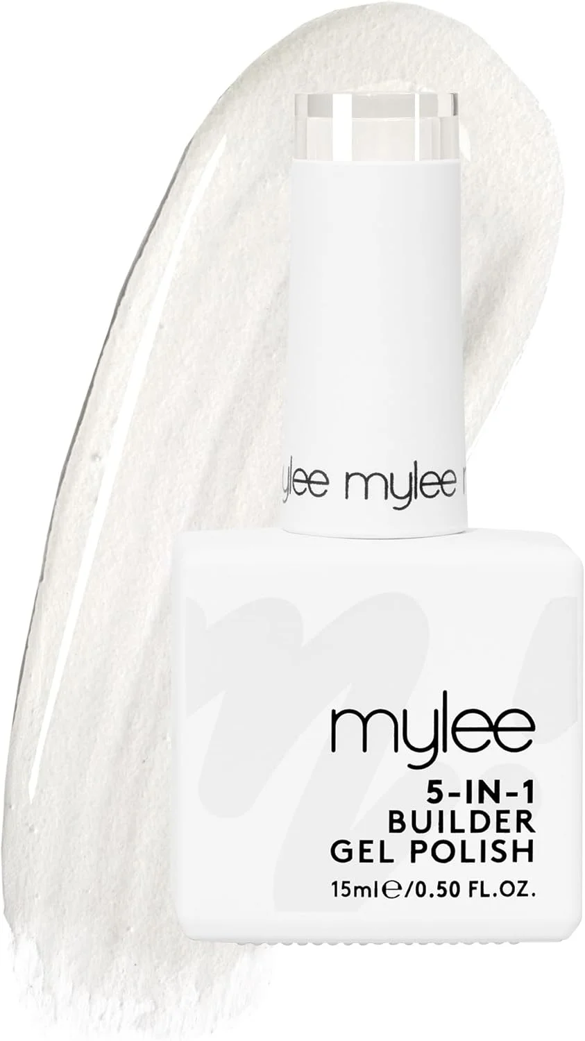ژل تقویت کننده پایه ساز 5 در 1 مایلی، 15 میلی لیتر، پوشش لاک ناخن UV/LED برای نوک و اکستنشن ناخن های سخت و قوی، برای تزئینات هنری ناخن، برگردان ها و جواهرات، ترمیم مانیکور حرفه ای (شفاف) ژل تقویت کننده پایه ساز 5 در 1 مایلی، 15 میلی لیتر، پوشش لاک ناخن UV/LED برای نوک و اکستنشن ناخن های سخت و قوی، برای تزئینات هنری ناخن، برگردان ها و جواهرات، ترمیم مانیکور حرفه ای (شفاف)