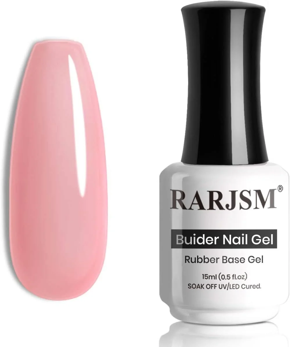ژل بیس رابر RARJSM برای ناخن، صورتی ملایم، ژل اکستنشن ساز، لاک ژل بیس رابر هلویی، لاک ژل ناخن صورتی طبیعی براق، تقویت کننده ناخن، خیساندن با خشک کن، 1 بطری 15 میلی لیتر ژل بیس رابر RARJSM برای ناخن، صورتی ملایم، ژل اکستنشن ساز، لاک ژل بیس رابر هلویی، لاک ژل ناخن صورتی طبیعی براق، تقویت کننده ناخن، خیساندن با خشک کن، 1 بطری 15 میلی لیتر