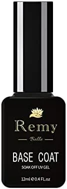 مجموعه دو عددی لاک ژل تاپ کت و بیس کت Remy Belle، حجم 12 میلی لیتر، بدون نیاز به پاک کردن - مناسب لاک ژل و پلی ژل - با پوشش براق و ماندگاری بالا، قابلیت خیساندن و جدا کردن، مناسب لامپ LED