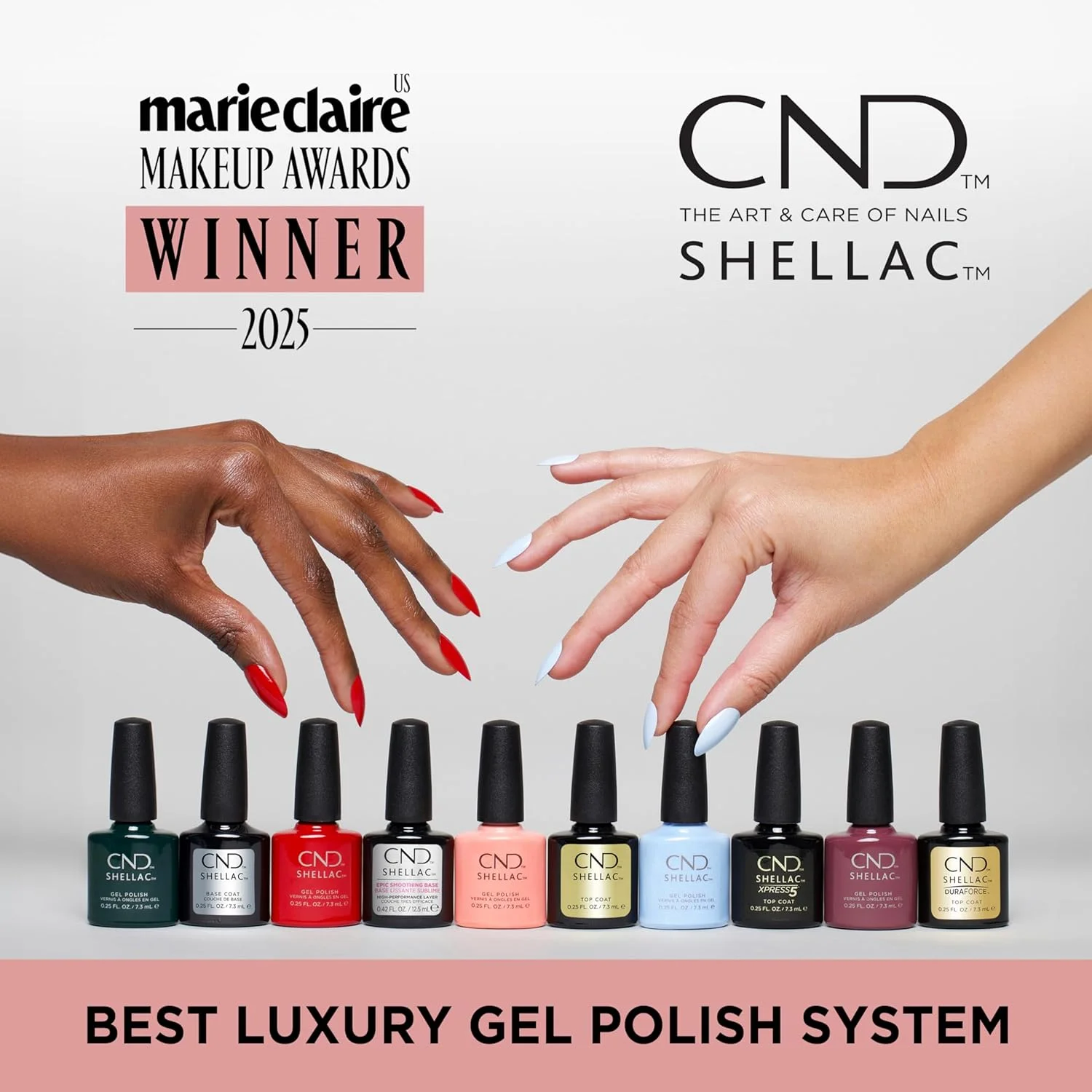 بیس ژل شلاک CND مدل Wear Extender حجم 7.3 میل، BaseEx7