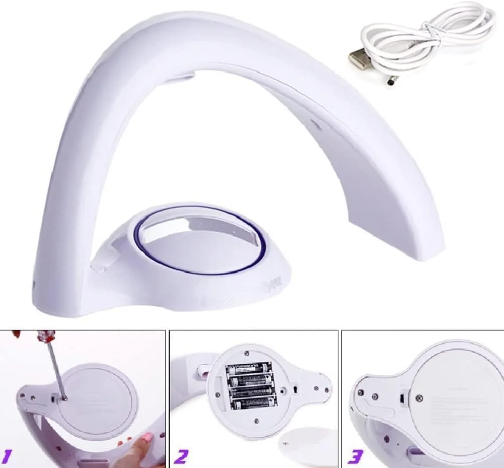 چراغ های ال ای دی رنگین کمانی Xdalula - چراغ خواب پروژکتور رنگین کمان با منبع تغذیه USB برای اتاق خواب و هدیه کودکان