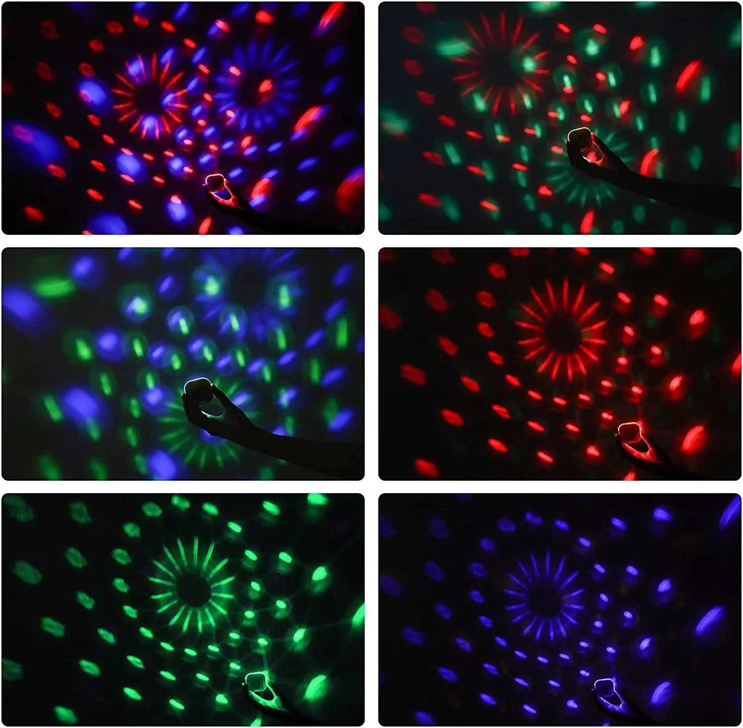 چراغ دیسکو SYOSI، چراغ پروژکتور ستاره ای، چراغ های توپ مهمانی، ساعت دیسکو برای کودکان، چراغ خواب LED کوچک با تغییر رنگ، بسته 4 عددی (صورتی، آبی، زرد، سفید) چراغ دیسکو SYOSI، چراغ پروژکتور ستاره ای، چراغ های توپ مهمانی، ساعت دیسکو برای کودکان، چراغ خواب LED کوچک با تغییر رنگ، بسته 4 عددی (صورتی، آبی، زرد، سفید)