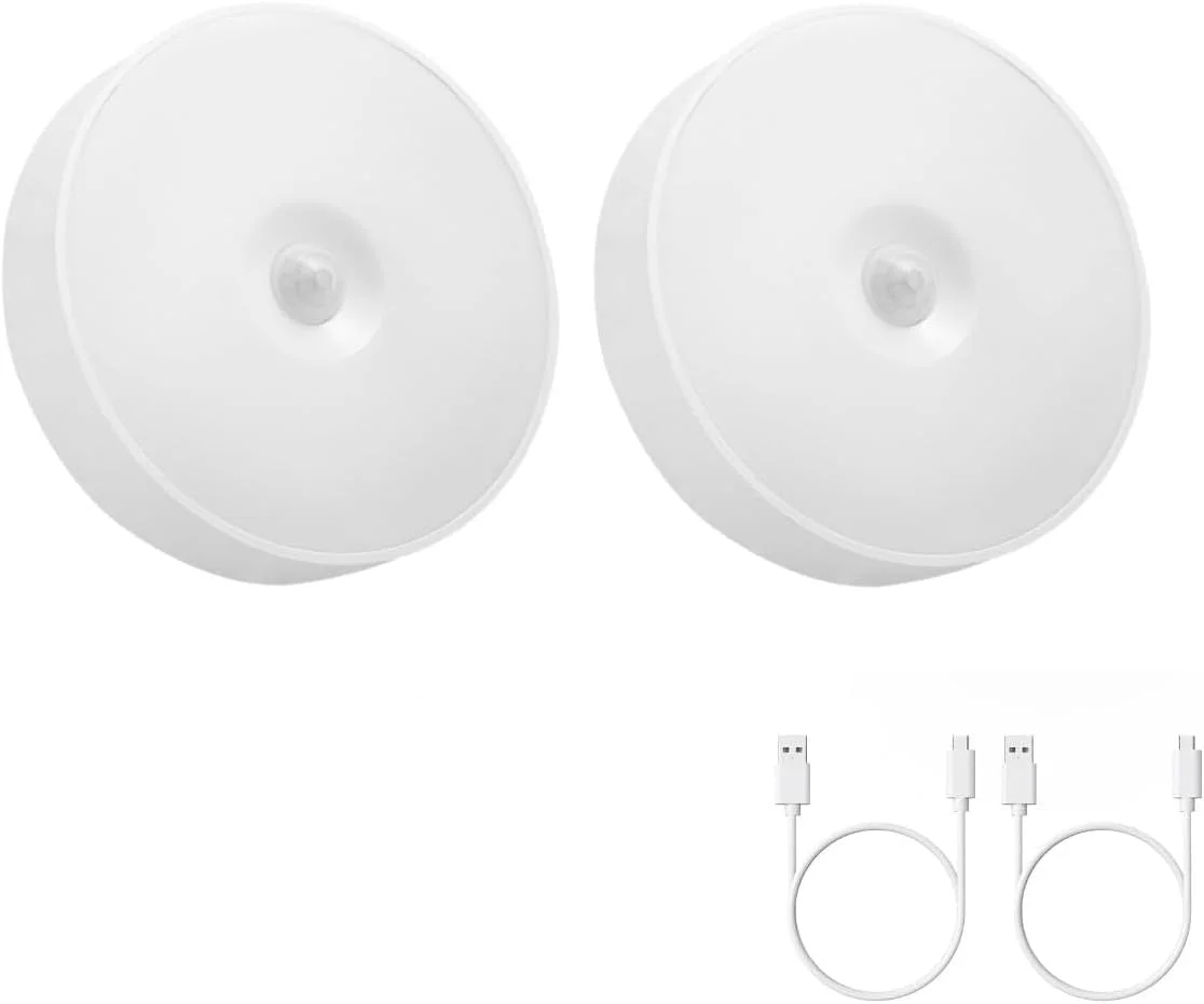 چراغ خواب ال ای دی دو عددی SKY-TOUCH: چراغ حسگر حرکتی، لامپ القایی هوشمند بدنه، چراغ کابینت بی سیم قابل شارژ USB، دارای 2 حالت رنگی برای راه پله، اتاق خواب، اتاق نشیمن، حمام، آشپزخانه، گاراژ، کمد لباس چراغ خواب ال ای دی دو عددی SKY-TOUCH: چراغ حسگر حرکتی، لامپ القایی هوشمند بدنه، چراغ کابینت بی سیم قابل شارژ USB، دارای 2 حالت رنگی برای راه پله، اتاق خواب، اتاق نشیمن، حمام، آشپزخانه، گاراژ، کمد لباس