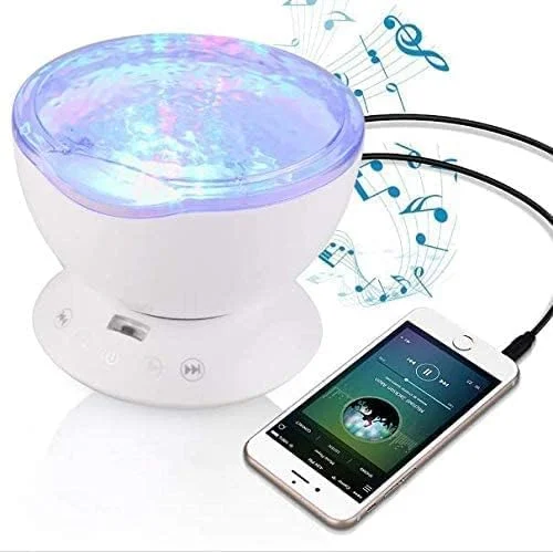 پروژکتور چراغ خواب LED طرح آسمان پرستاره و موج اقیانوس SKEIDO، لامپ جدید USB، نور شب فانتزی برای کودکان پروژکتور چراغ خواب LED طرح آسمان پرستاره و موج اقیانوس SKEIDO، لامپ جدید USB، نور شب فانتزی برای کودکان