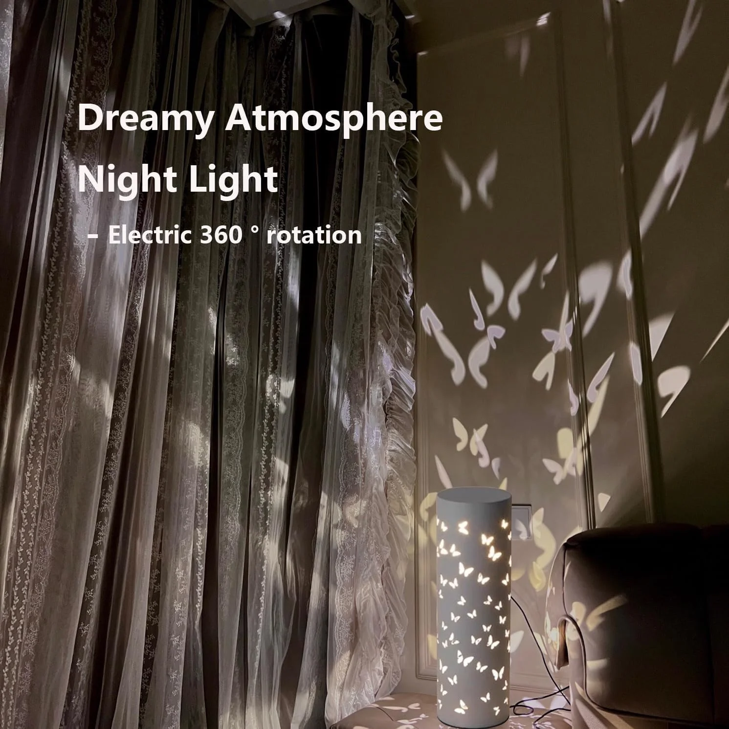 چراغ خواب کنار تختی با قابلیت چرخش، چراغ شب پروانهای LED برای اتاق خواب، اتاق نشیمن، چراغهای USB پروژکتوری گرادیانی Mariposas برای دکوراسیون منزل، هدیه دخترانه، ولنتاین، عید پاک، روز مادر، هدیه تولد چراغ خواب کنار تختی با قابلیت چرخش، چراغ شب پروانهای LED برای اتاق خواب، اتاق نشیمن، چراغهای USB پروژکتوری گرادیانی Mariposas برای دکوراسیون منزل، هدیه دخترانه، ولنتاین، عید پاک، روز مادر، هدیه تولد