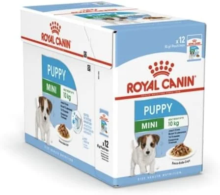 غذای مرطوب سگ رویال کنین سایز مینی پاپی - 12 بسته غذای مرطوب سگ رویال کنین سایز مینی پاپی - 12 بسته