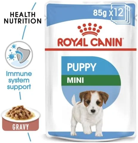 غذای مرطوب سگ رویال کنین سایز مینی پاپی - 12 بسته