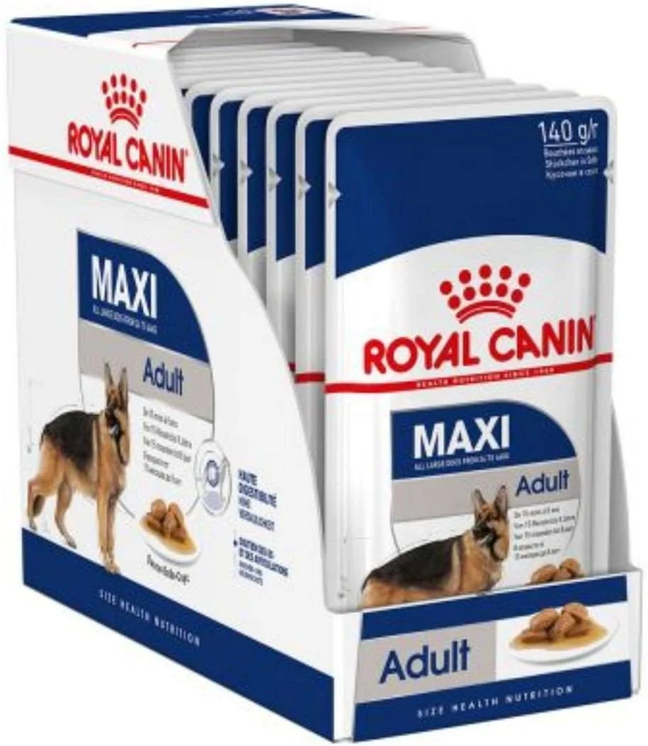 پوچ غذای سگ بالغ نژاد بزرگ رویال کنین 140 گرمی پوچ غذای سگ بالغ نژاد بزرگ رویال کنین 140 گرمی