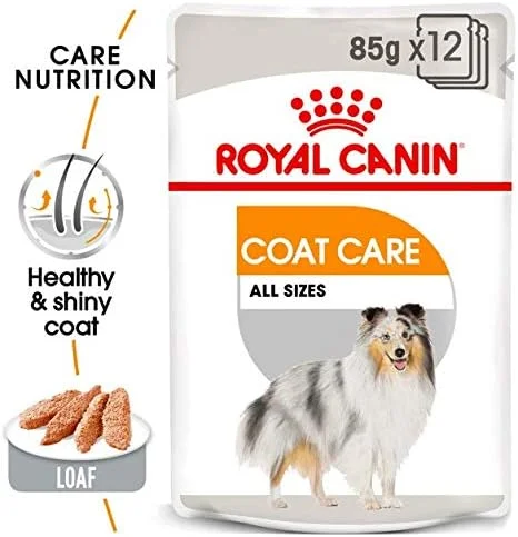 غذای مرطوب سگ رویال کنین مدل Coat Beauty (12 پاکتی)