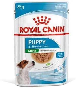 غذای مرطوب سگ پاکتی توله سگ نژاد کوچک رویال کنین، 85 گرم، بسته 12 عددی غذای مرطوب سگ پاکتی توله سگ نژاد کوچک رویال کنین، 85 گرم، بسته 12 عددی