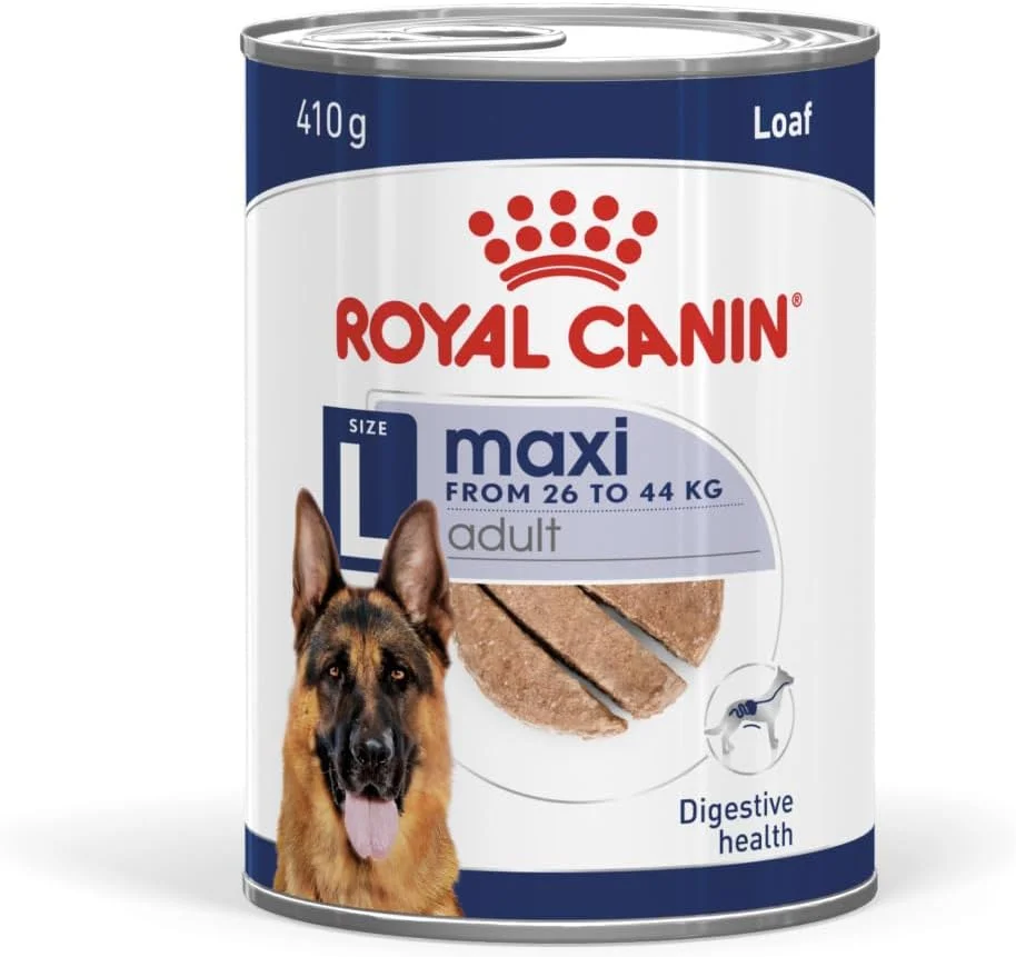 غذای مرطوب سگ بالغ نژاد بزرگ رویال کنین (کنسرو) ۱۲ عدد ۴۱۰ گرمی