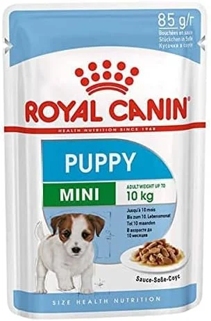غذای مرطوب توله سگ نژاد کوچک رویال کنین - 85 گرم