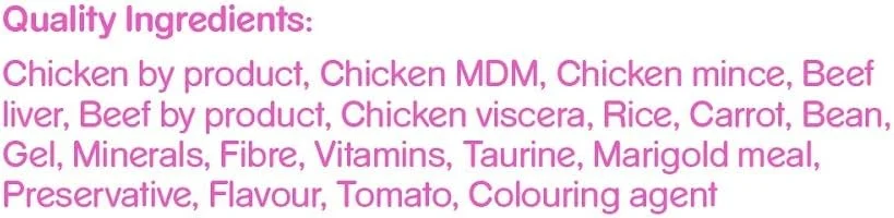 غذای سگ مرطوب توله سگ با طعم مرغ و برنج پدیگری، قوطی، 400 گرم، بسته 6 عددی