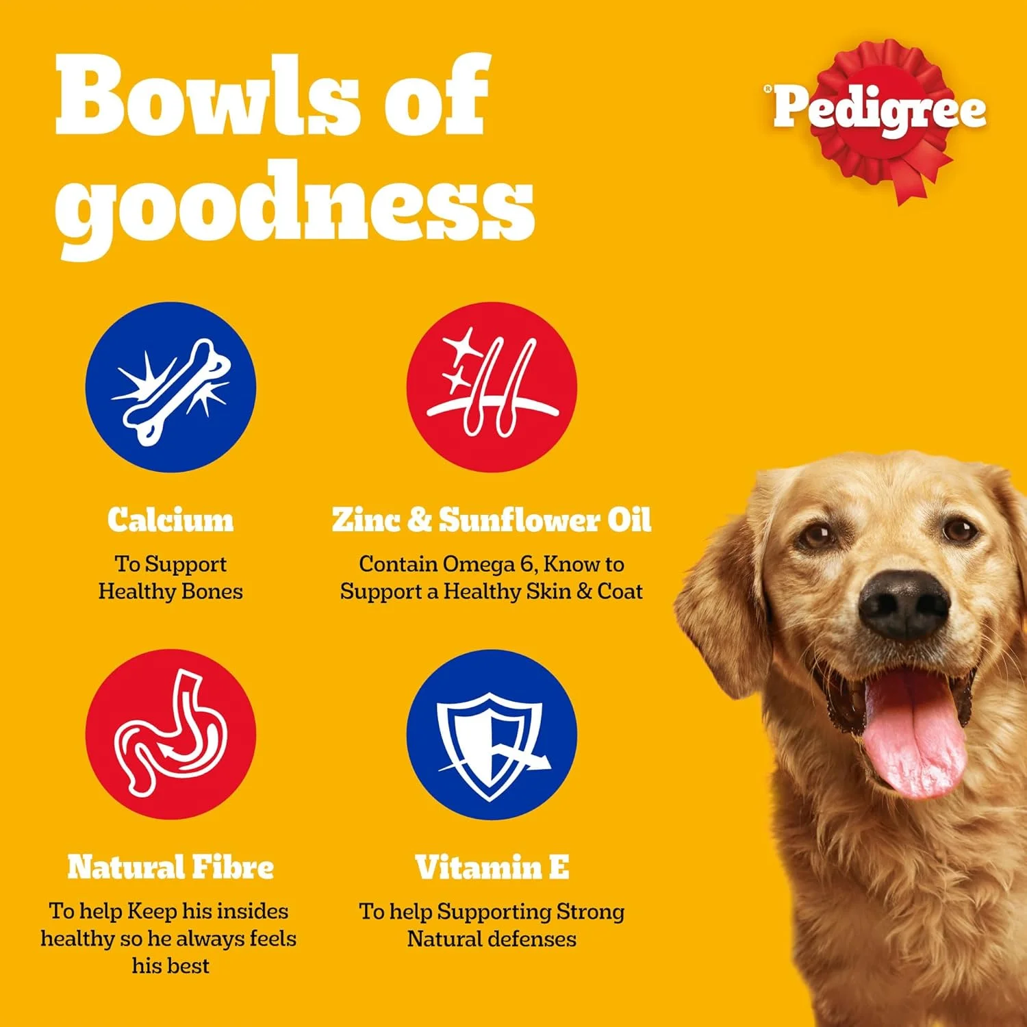 غذای سگ پدیگری، غذای مرطوب سگ با طعم بره، بسته 24 عددی 400 گرمی، غذای مرطوب کامل و متعادل برای سگ های بالغ غذای سگ پدیگری، غذای مرطوب سگ با طعم بره، بسته 24 عددی 400 گرمی، غذای مرطوب کامل و متعادل برای سگ های بالغ