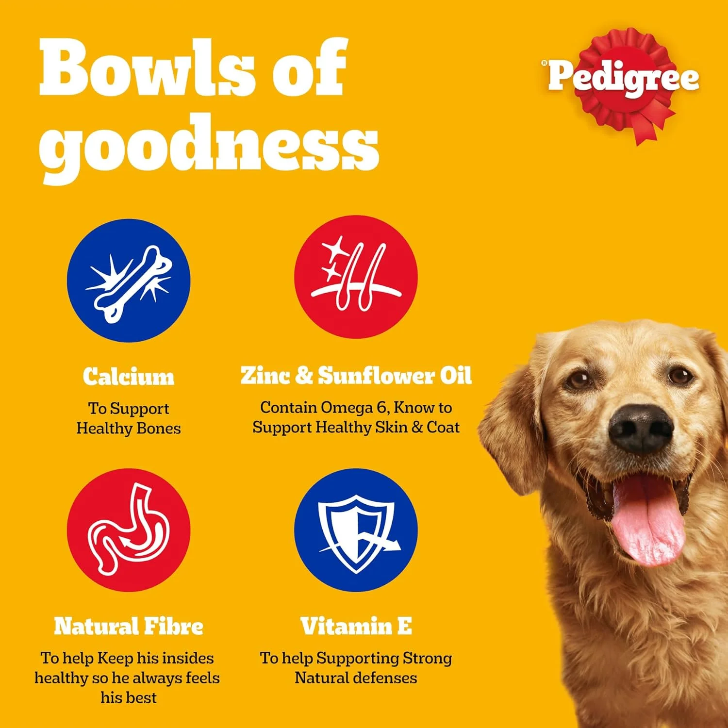 غذای سگ پدیگری، غذای مرطوب نان اورجینال سگ، 400 گرم، غذای مرطوب کامل و متعادل برای سگ های بالغ