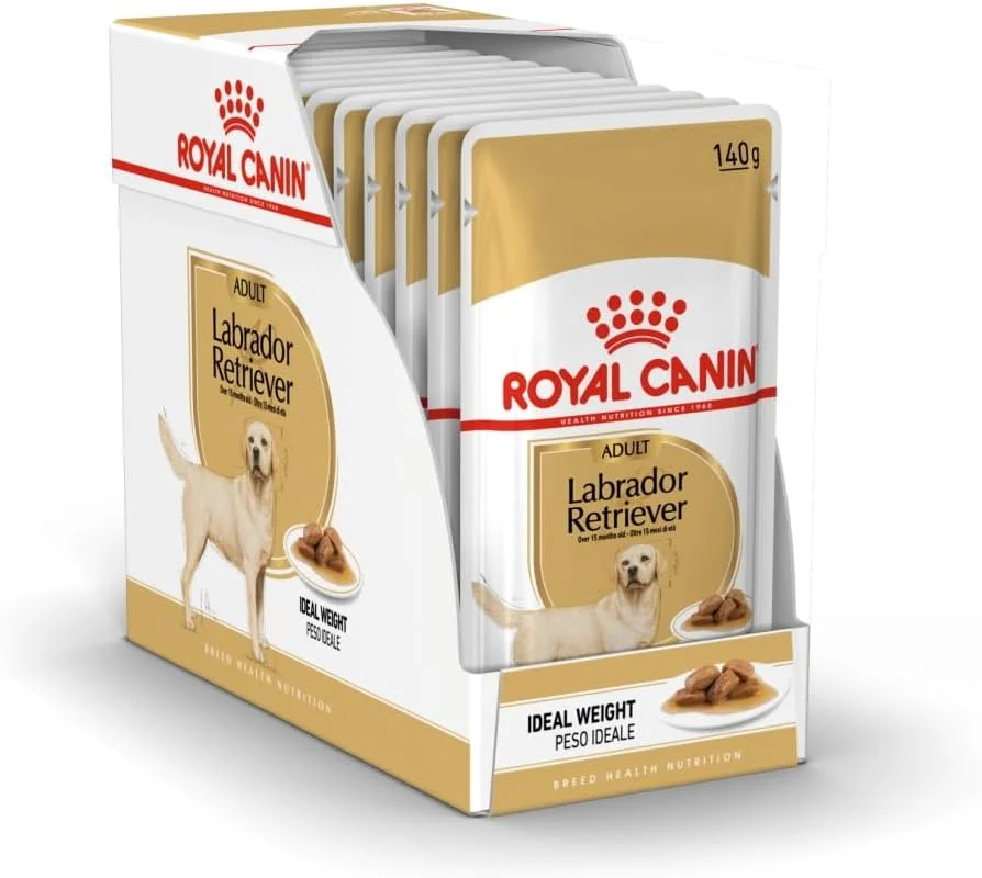 غذای مرطوب سگ بالغ نژاد لابرادور رویال کنین - 140 گرم
