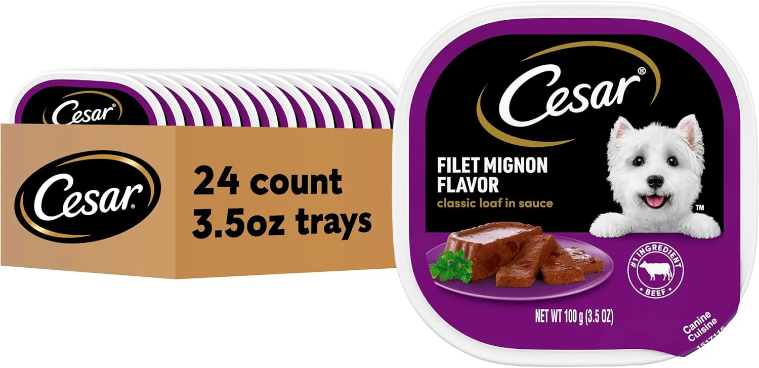 غذای سگ تر سزار، طعم غذای لذیذ