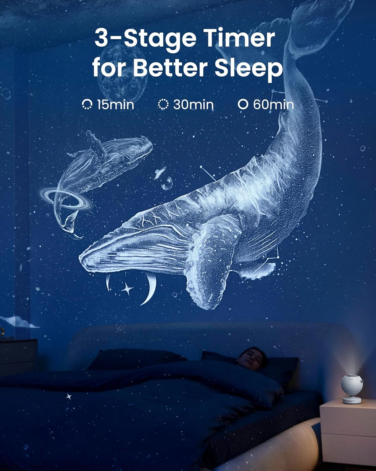 پروژکتور ستاره ای POCOCO Galaxy Lite، پروژکتور آسمان پرستاره، چراغ خواب سیاره ای خانگی، دکوراسیون اتاق کودک، پروژکتور کهکشانی برای مهمانی، هدیه تولد، کریسمس (سفید) پروژکتور ستاره ای POCOCO Galaxy Lite، پروژکتور آسمان پرستاره، چراغ خواب سیاره ای خانگی، دکوراسیون اتاق کودک، پروژکتور کهکشانی برای مهمانی، هدیه تولد، کریسمس (سفید)