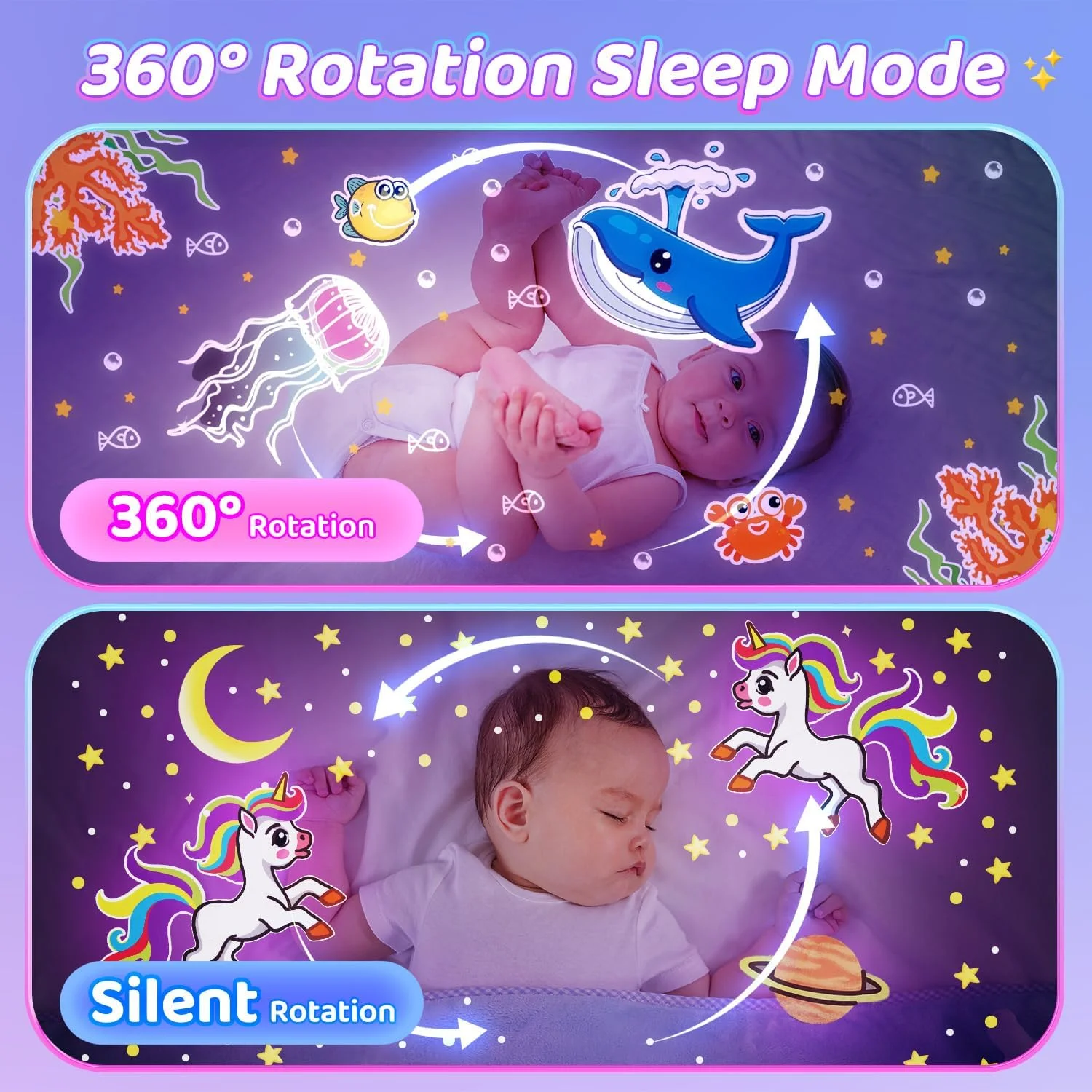 چراغ خواب کودک One Fire 【6 فیلم】 پروژکتور چراغ خواب کودک، پروژکتور ستاره ای چراغ خواب کودک با 8 صدای آرامش بخش، چراغ پروژکتور با 72 حالت نورپردازی برای کودکان، پروژکتور چراغ خواب قابل شارژ برای کودکان چراغ خواب کودک One Fire 【6 فیلم】 پروژکتور چراغ خواب کودک، پروژکتور ستاره ای چراغ خواب کودک با 8 صدای آرامش بخش، چراغ پروژکتور با 72 حالت نورپردازی برای کودکان، پروژکتور چراغ خواب قابل شارژ برای کودکان