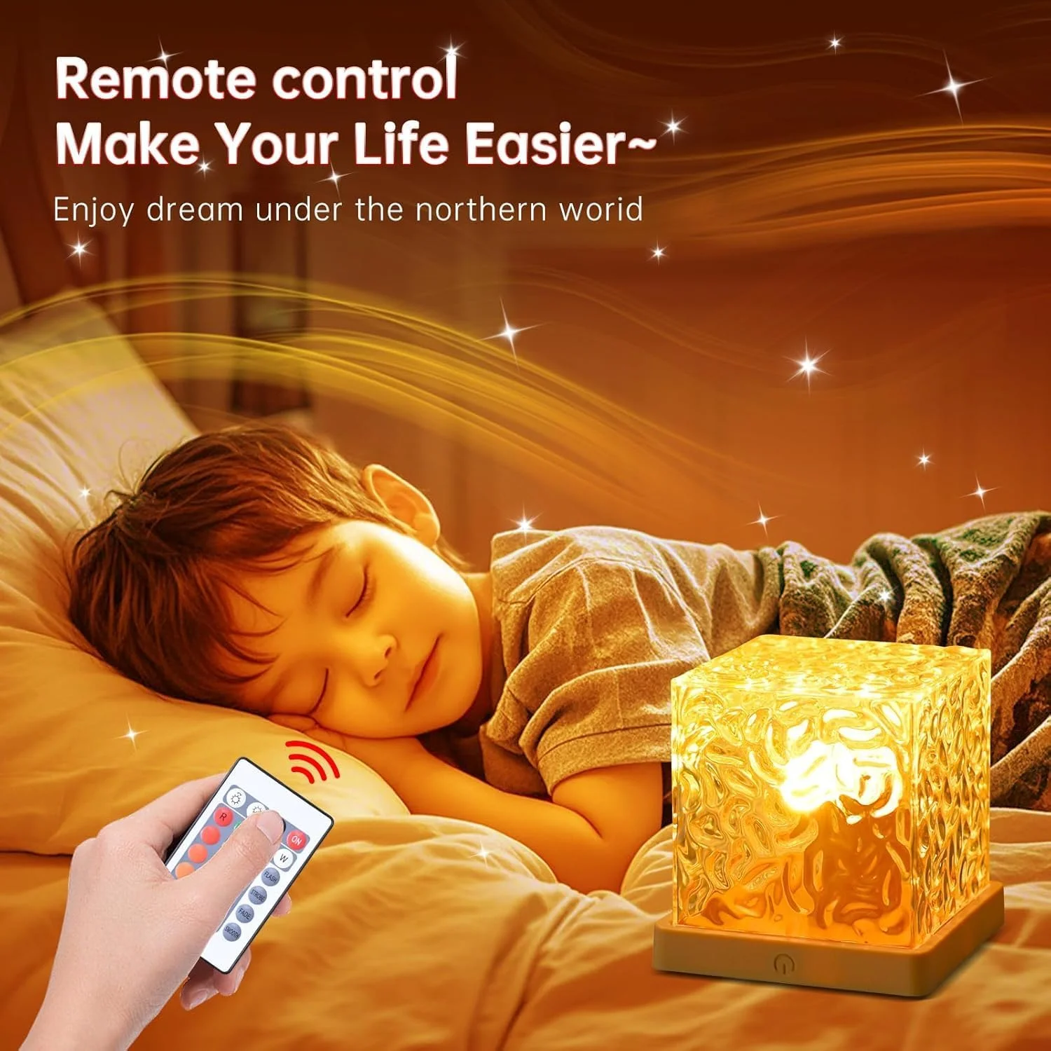چراغ خواب پروژکتور نورهای شمالی LUCKYUN، پروژکتور کهکشانی 16 رنگ، چراغ LED کم نور شونده برای اتاق خواب، کنترل از راه دور چراغ خواب پروژکتور نورهای شمالی LUCKYUN، پروژکتور کهکشانی 16 رنگ، چراغ LED کم نور شونده برای اتاق خواب، کنترل از راه دور