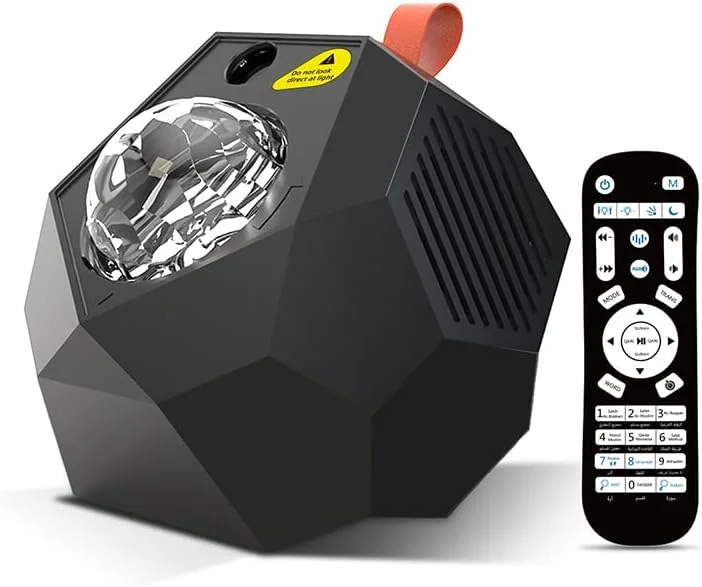 پخش کننده قرآن بلوتوثی ایندر مدل Sq959 با ریموت کنترل، چراغ پروژکتور چرخشی، چراغ خواب هوشمند ستاره ای کهکشانی، اسپیکر قرآن ال ای دی هدیه اسلامی پخش کننده قرآن بلوتوثی ایندر مدل Sq959 با ریموت کنترل، چراغ پروژکتور چرخشی، چراغ خواب هوشمند ستاره ای کهکشانی، اسپیکر قرآن ال ای دی هدیه اسلامی