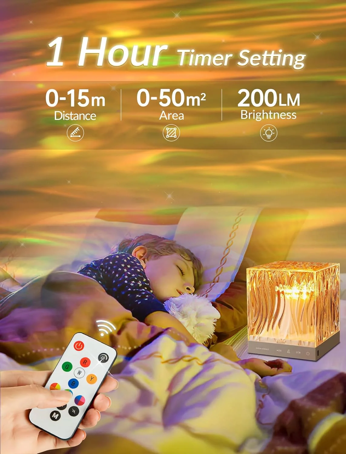 پروژکتور نورهای شمالی MERTTURM برای اتاق خواب، 48 حالت نورپردازی نور کهکشانی شفق قطبی، چراغ خواب تایمر و کنترل از راه دور، نورپردازی محیطی، دکور اتاق برای دختران نوجوان پروژکتور نورهای شمالی MERTTURM برای اتاق خواب، 48 حالت نورپردازی نور کهکشانی شفق قطبی، چراغ خواب تایمر و کنترل از راه دور، نورپردازی محیطی، دکور اتاق برای دختران نوجوان