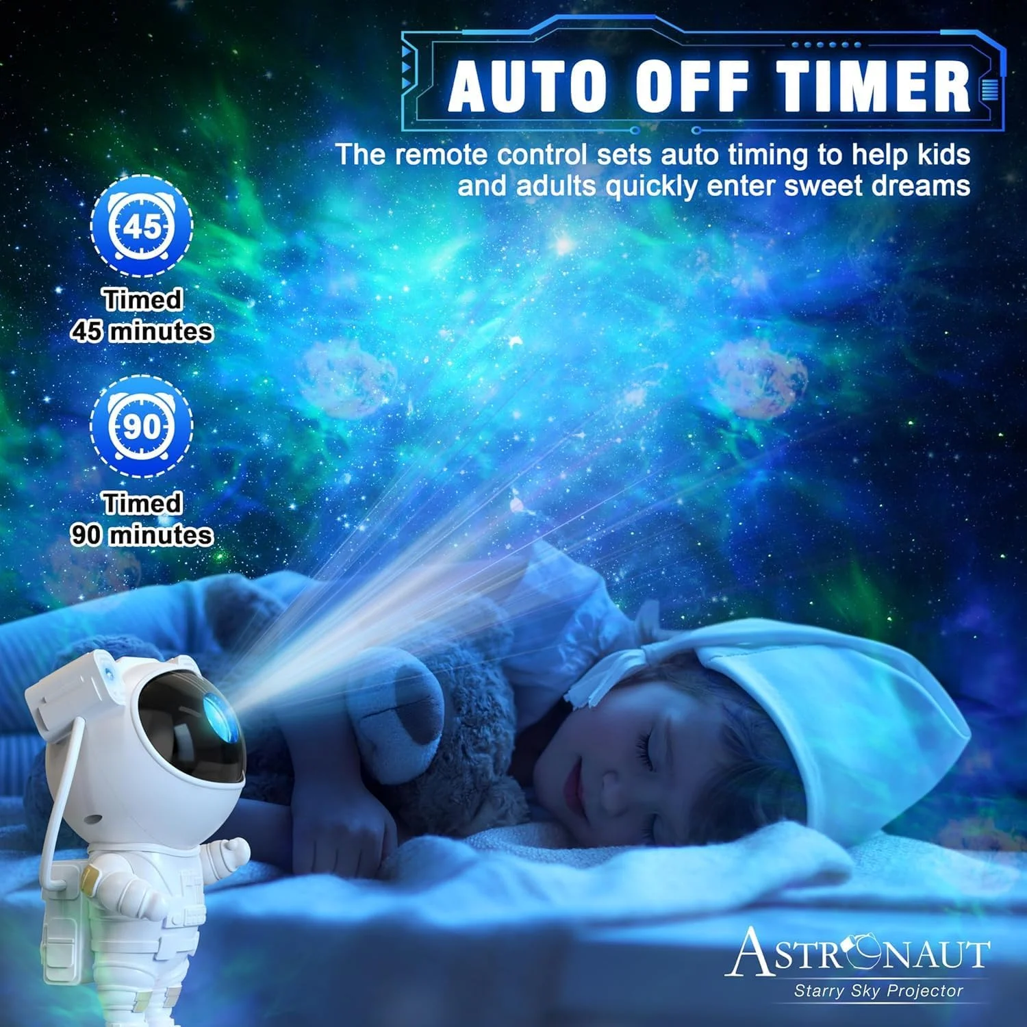 چراغ پروژکتور فضانورد Joyradia، چراغ خواب LED، چراغ رومیزی فضانورد کارتونی، چراغ خواب ستاره ای، تغییر رنگارنگ، دکوراسیون اتاق خواب کودک، هدیه خلاقانه چراغ پروژکتور فضانورد Joyradia، چراغ خواب LED، چراغ رومیزی فضانورد کارتونی، چراغ خواب ستاره ای، تغییر رنگارنگ، دکوراسیون اتاق خواب کودک، هدیه خلاقانه