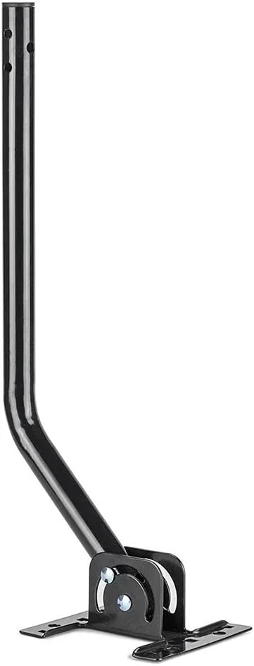 پایه آنتن BEFORE، پایه قابل تنظیم برای آنتن تلویزیون بیرونی و ضد آب برای نصب در فضای باز - نصب آسان، شامل براکت نصب و سخت افزار