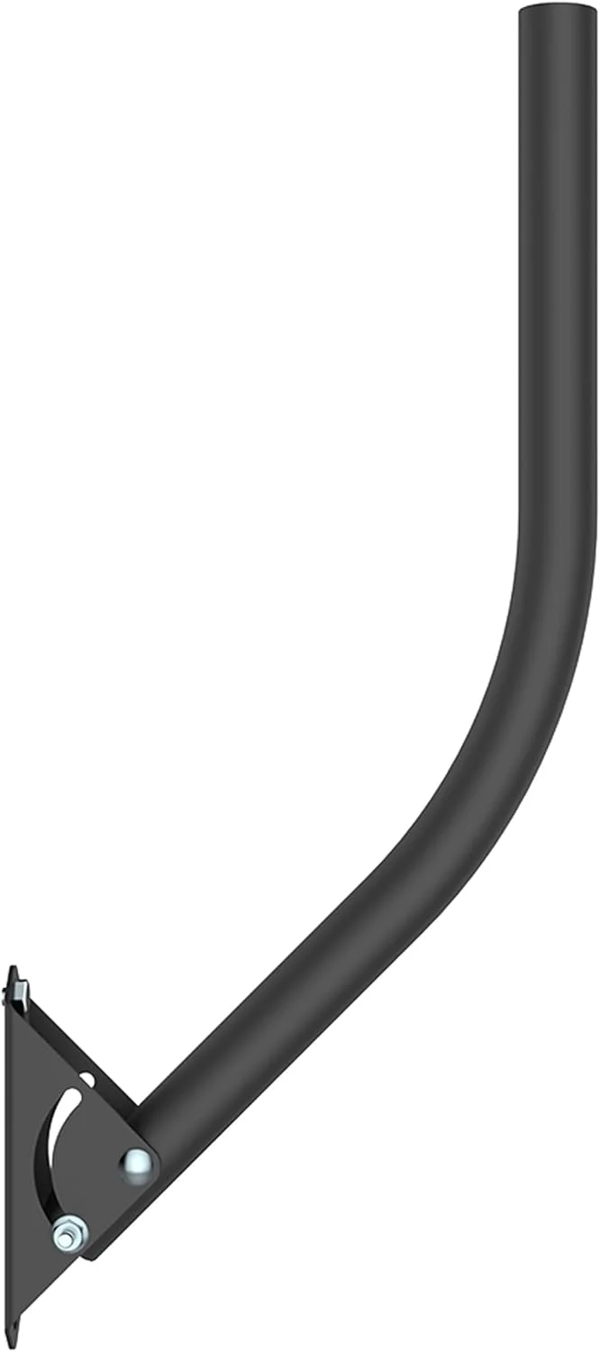 پایه قابل تنظیم آنتن تلویزیون فضای باز/اتاق زیر شیروانی ANTOP، رنگ آمیزی استیل ضد زنگ، طول بازوی 19 اینچ، برگشت پذیر، سبک وزن، ضد آب، نصب آسان