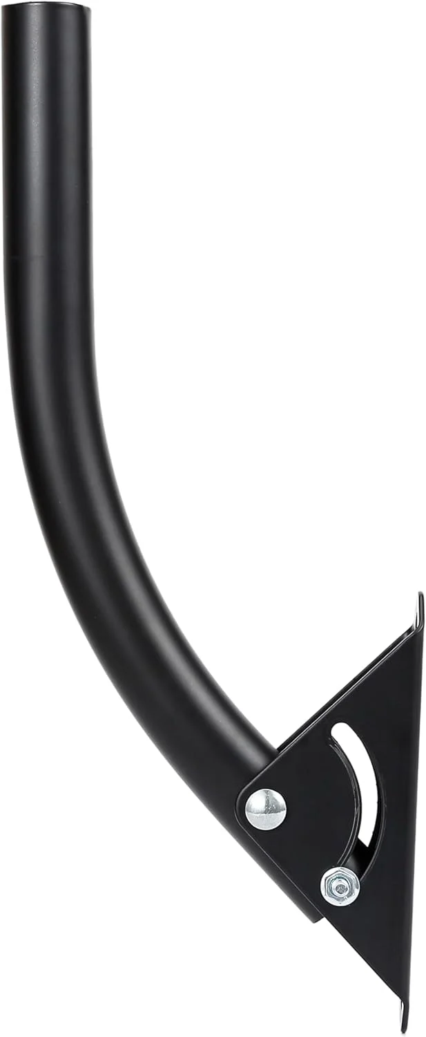 پایه آنتن تلویزیون قابل تنظیم بیرونی/داخلی чердачный АНТОП، رنگ آمیزی استیل، طول بازوی 13 اینچ، برگشت پذیر، سبک وزن، ضد آب، نصب آسان