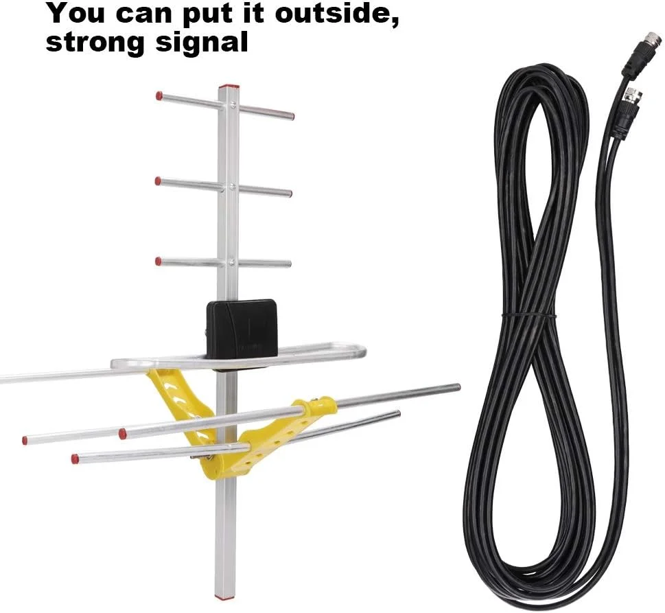 آنتن HDTV فضای باز با بهره بالا، آنتن هوایی تلویزیون برای تلویزیون قوی
