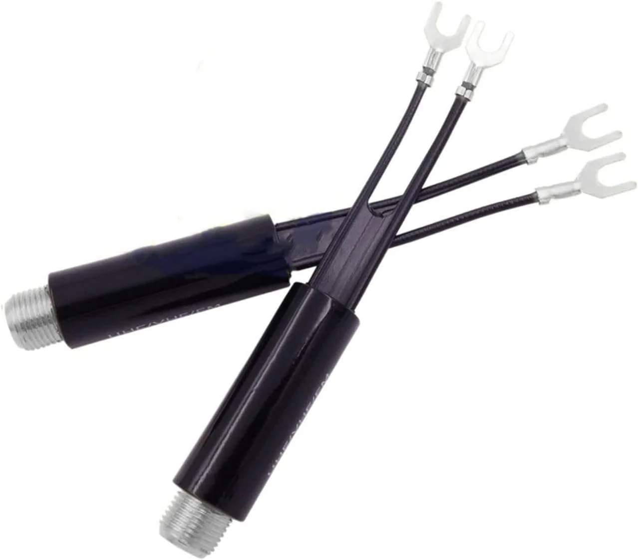 آداپتور آنتن تلویزیون UHF VHF FM 75-300 اهم، ترانسفورماتور تطبیق کابل کواکسیال، آنتن تلویزیون (بسته 10 عددی)