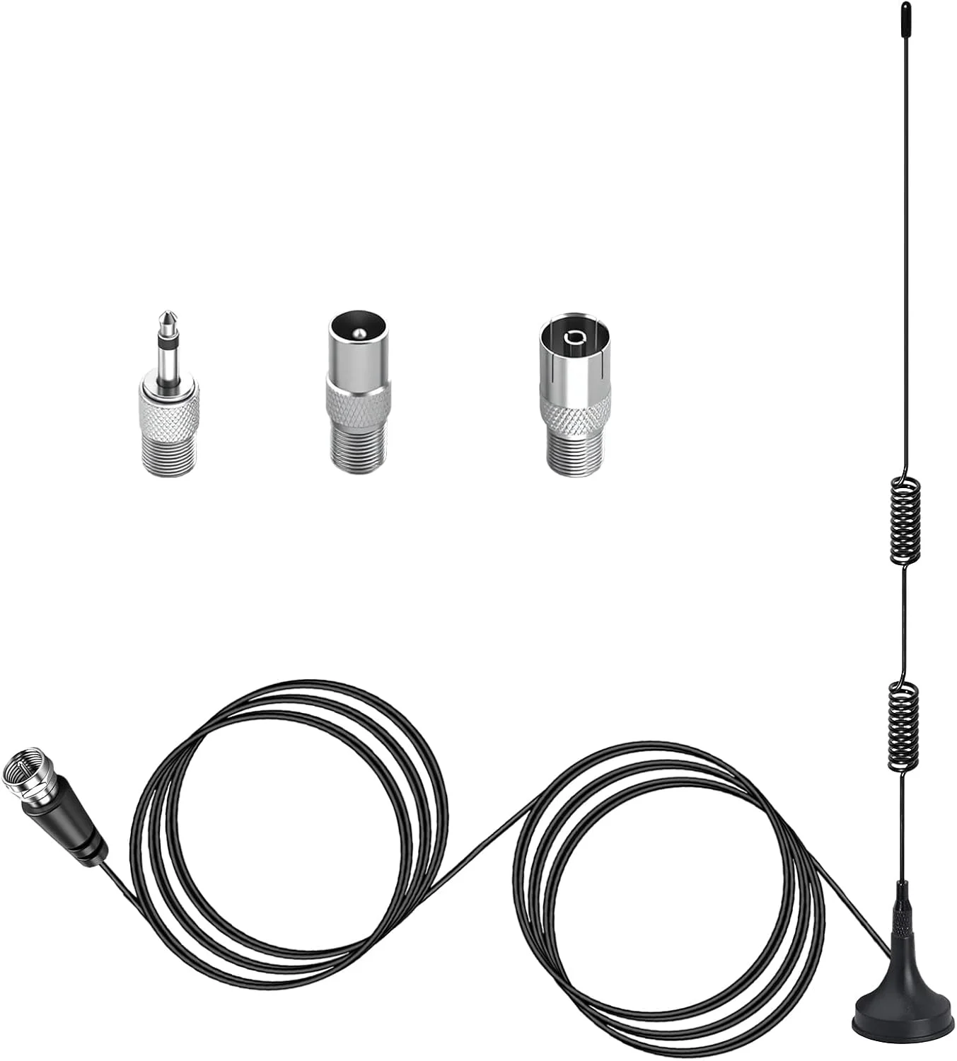 آنتن رادیویی FM با پایه مغناطیسی برای گیرنده صوتی و تصویری AV سینمای خانگی Denon Pioneer Yamaha Marantz Sherwood گیرنده استریو بلوتوث رادیویی دیجیتال HD داخلی