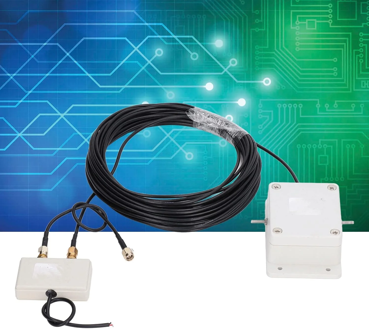 آنتن حلقوی فعال دریافت کننده 0.5 تا 30 مگاهرتز با منبع تغذیه USB 9 تا 14 ولت، تراز نقطه آنتن، بار ساختگی برای دریافت