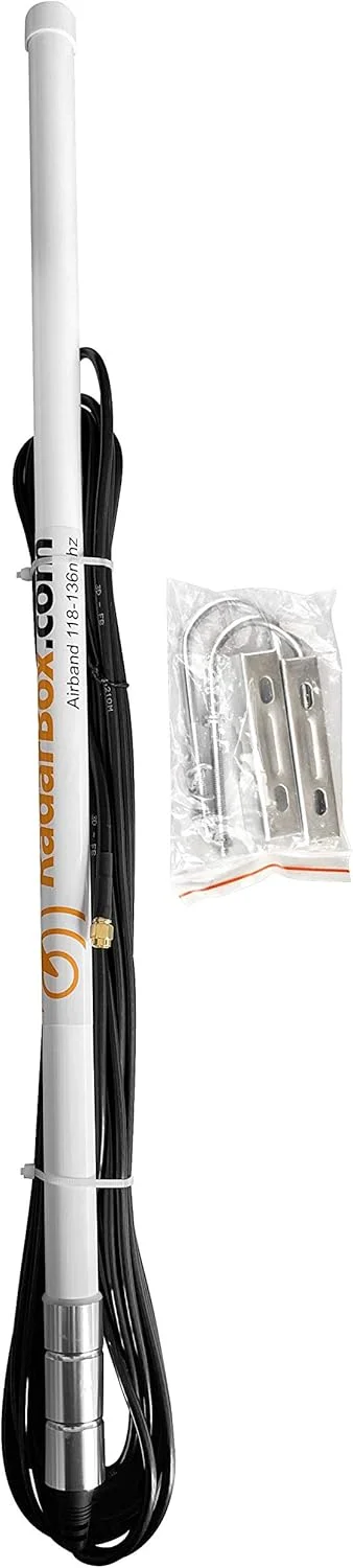 آنتن بیرونی AirNav VHF Airband با فرکانس 118-136 مگاهرتز به همراه کانکتور SMA