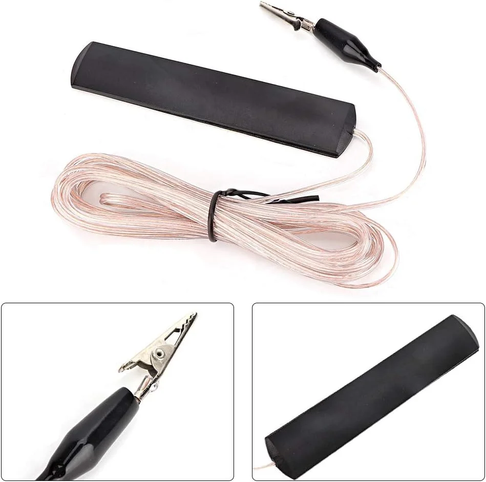 آنتن رادیو FM مدل 108SE برای رادیو خانگی داخلی، گیرنده تقویت کننده قدرت AV، سیم دوتایی مسی خالص 3.2 متری