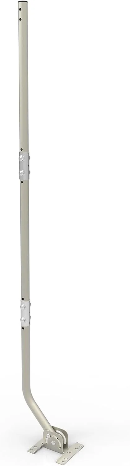 پایه نصب آنتن قابل تنظیم فضای باز CeKay با براکت های نصب جهانی توسعه یافته برای ایستگاه هواشناسی - نصب آسان، ساختار محکم، مقاوم در برابر آب و هوا