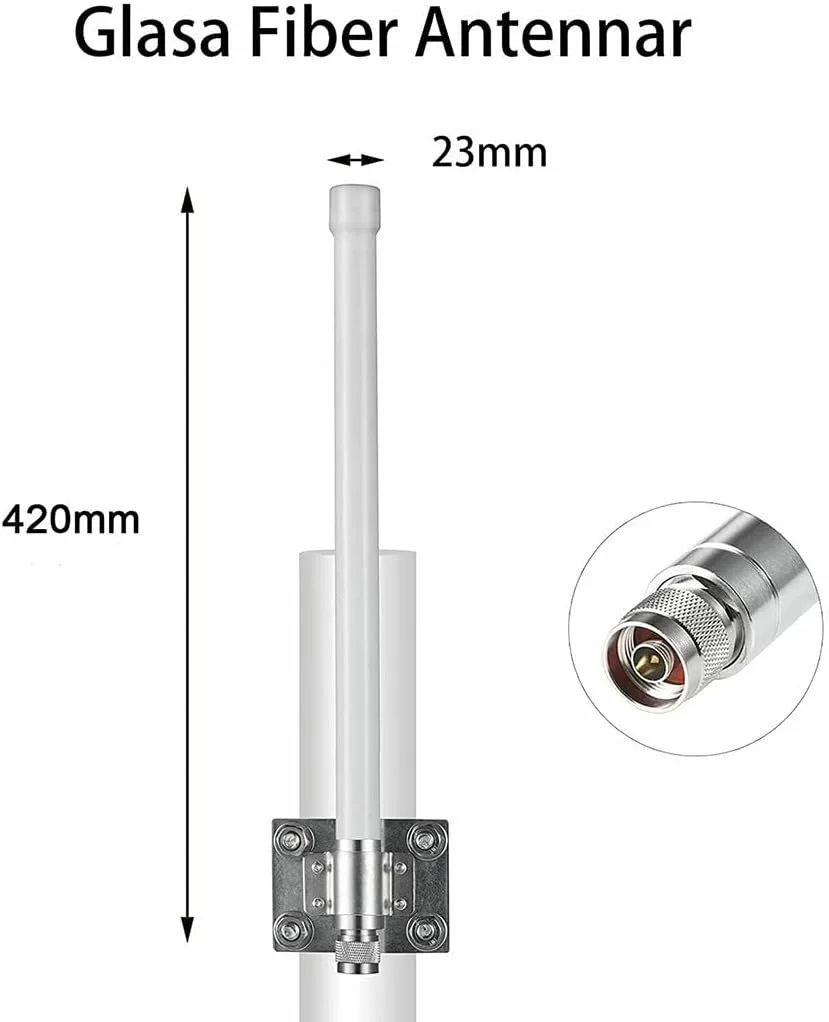 آنتن 868 مگاهرتز همه جهته داخلی/خارجی، آنتن ماینر هات‌اسپات هلیوم 9dBi و کابل 10 فوتی برای RAK Nebra Bobcat
