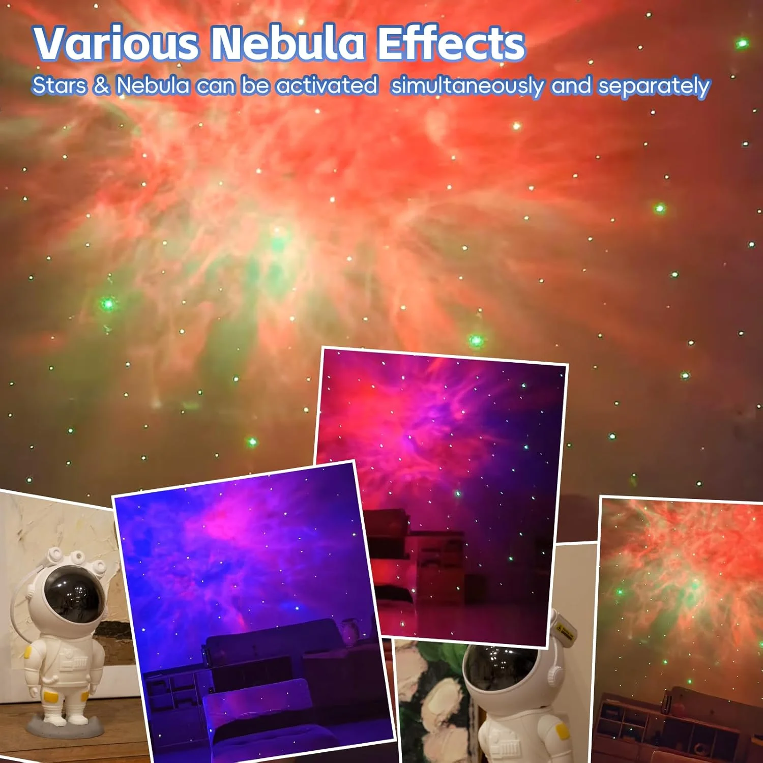 پروژکتور فضانورد easeking، چراغ شب ستاره ای پروژکتور فضایی برای اتاق خواب، چراغ های کهکشانی برای زیبایی اتاق خواب، لوازم دکوری اتاق فضایی، هدیه ترند تیک تاک برای کودک و بزرگسال پروژکتور فضانورد easeking، چراغ شب ستاره ای پروژکتور فضایی برای اتاق خواب، چراغ های کهکشانی برای زیبایی اتاق خواب، لوازم دکوری اتاق فضایی، هدیه ترند تیک تاک برای کودک و بزرگسال