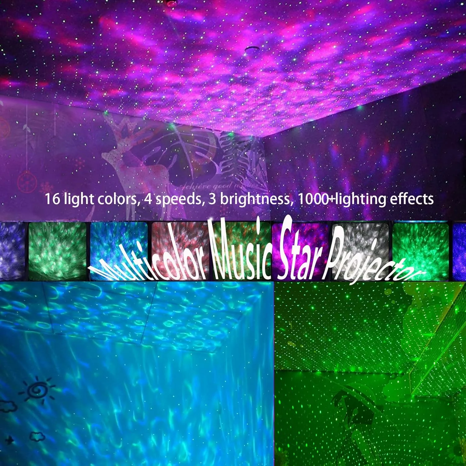 پروژکتور ستاره ای easeking، پروژکتور نور کهکشانی با کنترل از راه دور و بلندگوی موسیقی بلوتوث، رنگ های متنوع، چرخش 360 درجه ای پویا، پروژکتور چراغ خواب ستاره ای برای اتاق خواب کودکان و بزرگسالان پروژکتور ستاره ای easeking، پروژکتور نور کهکشانی با کنترل از راه دور و بلندگوی موسیقی بلوتوث، رنگ های متنوع، چرخش 360 درجه ای پویا، پروژکتور چراغ خواب ستاره ای برای اتاق خواب کودکان و بزرگسالان