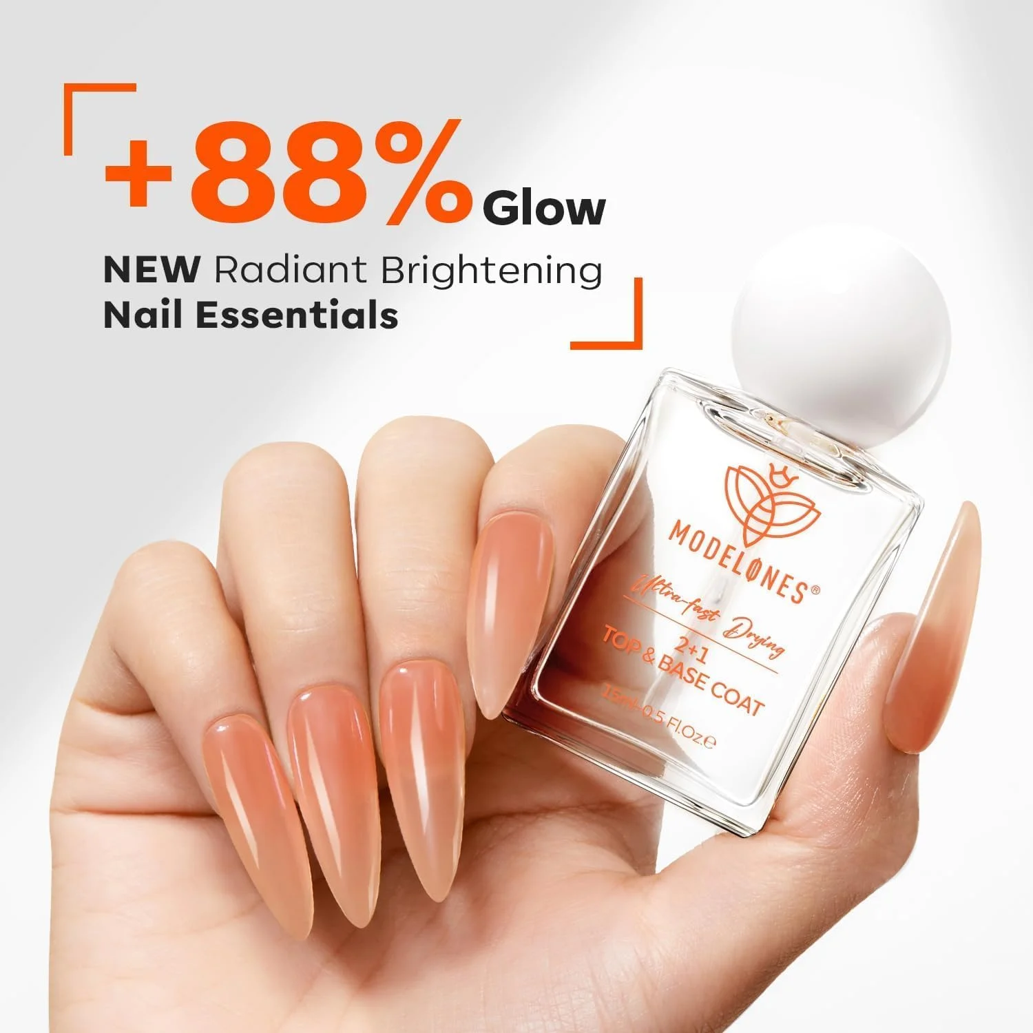 لاک ناخن سه کاره مدلونز: تاپ کت، بیس کت و تقویت کننده ناخن، 15 میل، لاک ناخن شفاف، خشک شدن سریع، ماندگاری طولانی، درخشش، مقاوم در برابر لب پر شدن و محو شدن، محافظت و مراقبت از ناخن، هدیه برای خانم ها لاک ناخن سه کاره مدلونز: تاپ کت، بیس کت و تقویت کننده ناخن، 15 میل، لاک ناخن شفاف، خشک شدن سریع، ماندگاری طولانی، درخشش، مقاوم در برابر لب پر شدن و محو شدن، محافظت و مراقبت از ناخن، هدیه برای خانم ها