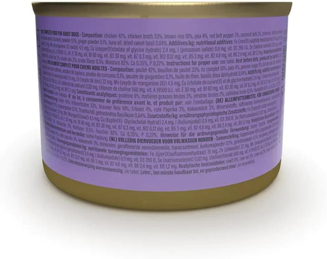 غذای کامل سگ شسیر طعم دنیا - مرغ نارگیلی تایلندی 150 گرمی (8 عدد)