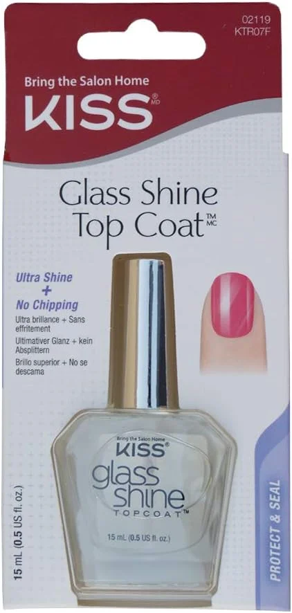 لاک ناخن براق شیشه ای کیس مدل KTR07، 15 میلی لیتر