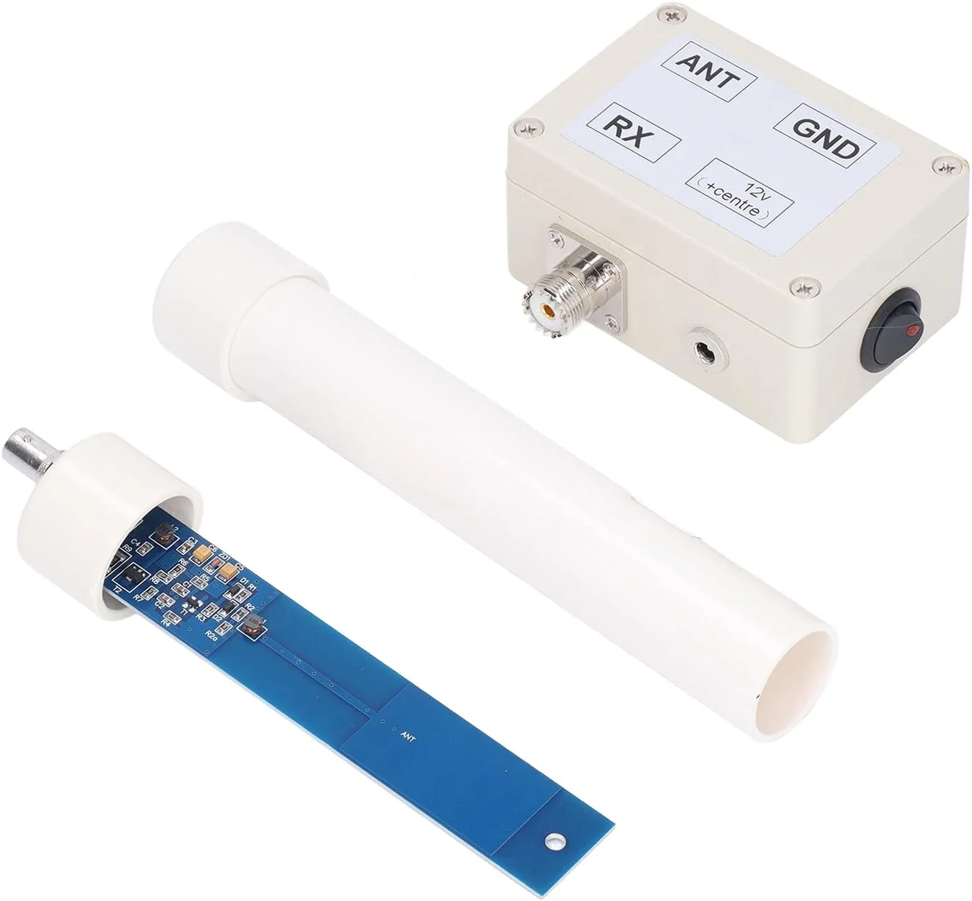 کیت آنتن فعال مینی Fafeicy VLF LF HF VHF با کابل اتصال SMA 10kHz تا 30MHz DC5-13V برای تجهیزات سیگنال DIY