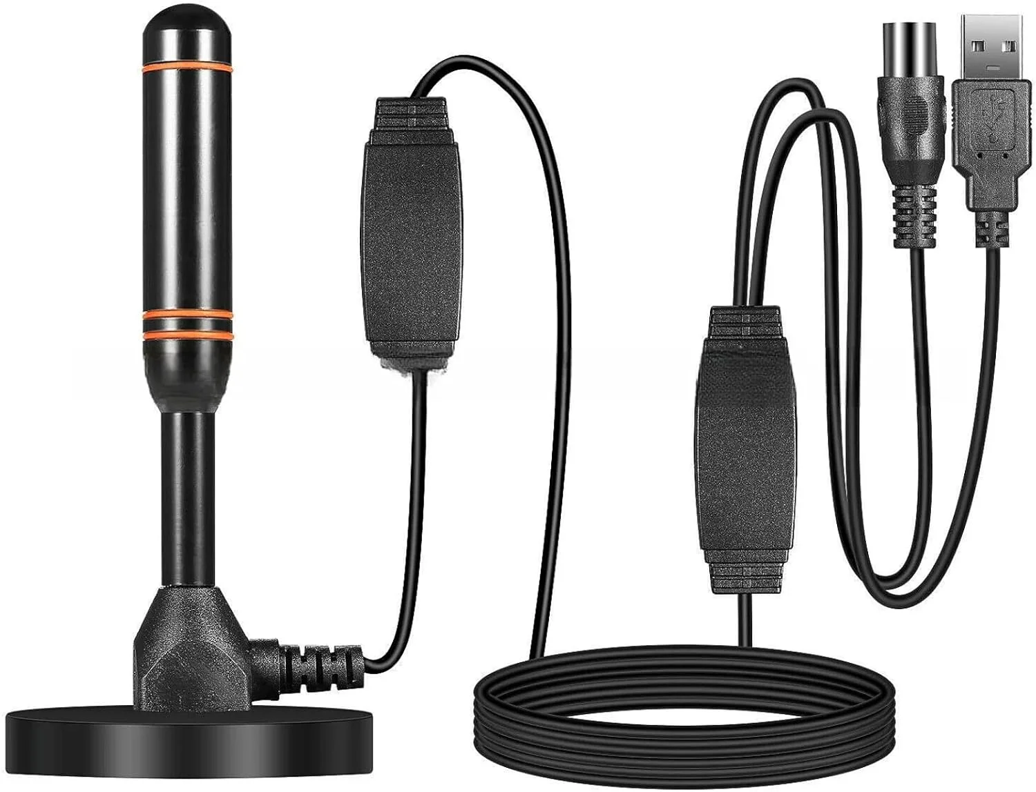 آنتن تلویزیون با بهره بالا HALOULENI، آنتن تلویزیون قابل حمل داخلی/خارجی DVB-T DVB-T2 DAB، آنتن تلویزیون دیجیتال، آنتن دیجیتال داخلی/خارجی HD Freeview برای تلویزیون هوشمند، نصب آسان