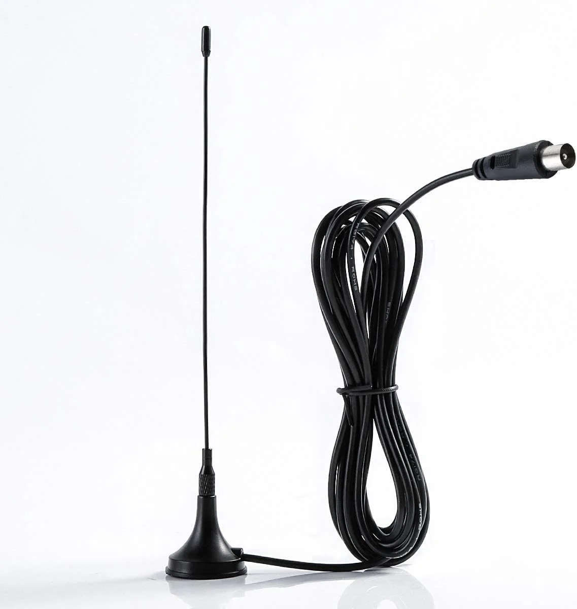 آنتن تلویزیون قابل حمل استیکی داخلی/خارجی دیجیتال HD Freeview Aerial 5dBi با برد 50 مایل