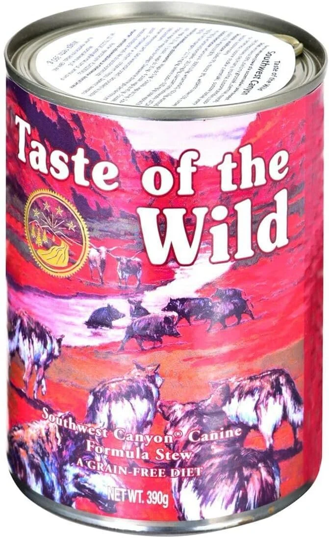 کنسرو غذای سگ طعم طبیعت جنوب غربی 390 گرمی