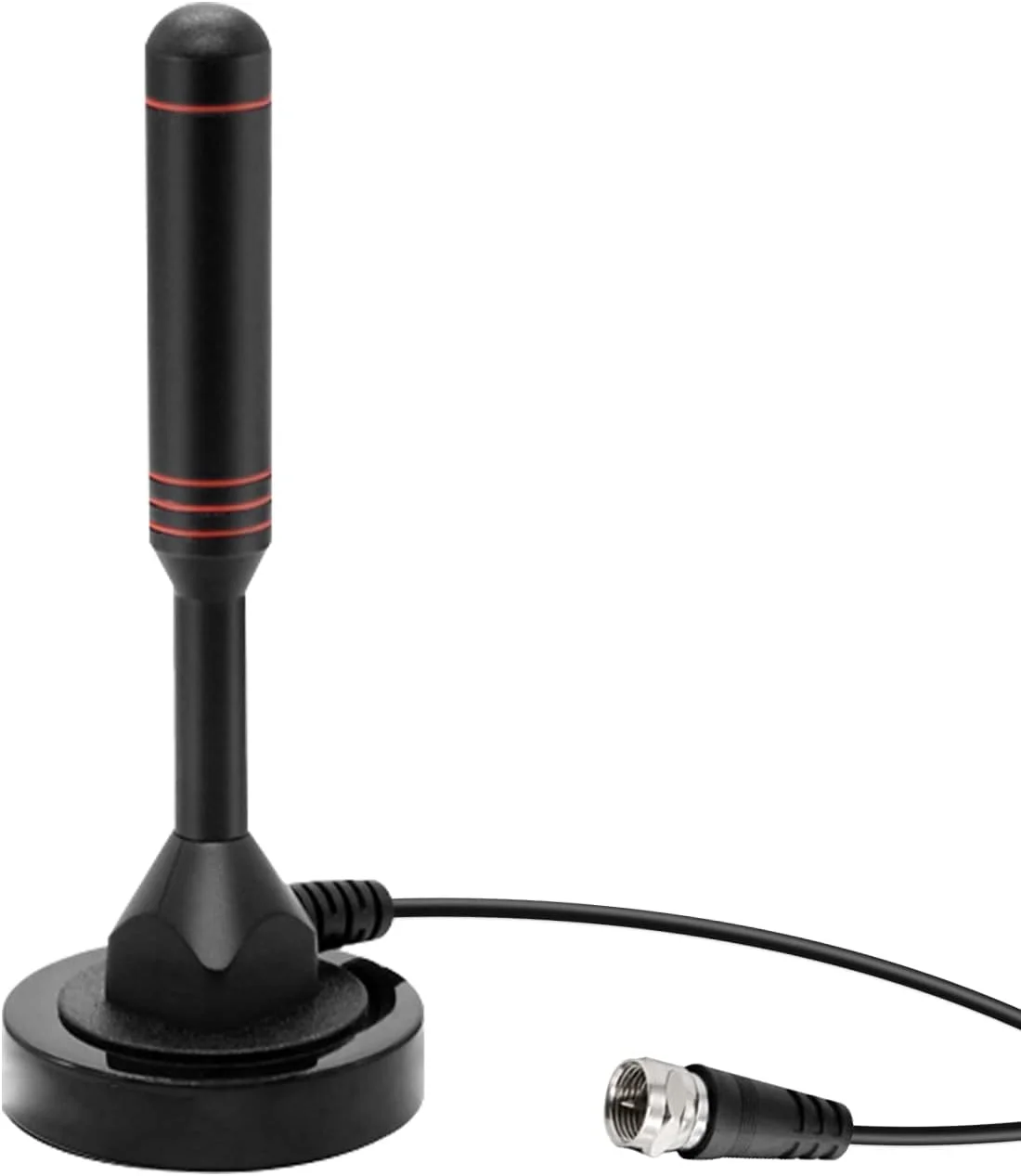 آنتن تلویزیون دیجیتال داخلی/خارجی قابل حمل YaizK EleMiniKin EleMinikin DVB50 برای تلویزیون های خانگی/خودرو ATSC، تیونر دیجیتال USB/PCI - آنتن پایه مغناطیسی با کارایی بالا با کابل 16.5 فوتی آنتن تلویزیون دیجیتال داخلی/خارجی قابل حمل YaizK EleMiniKin EleMinikin DVB50 برای تلویزیون های خانگی/خودرو ATSC، تیونر دیجیتال USB/PCI - آنتن پایه مغناطیسی با کارایی بالا با کابل 16.5 فوتی