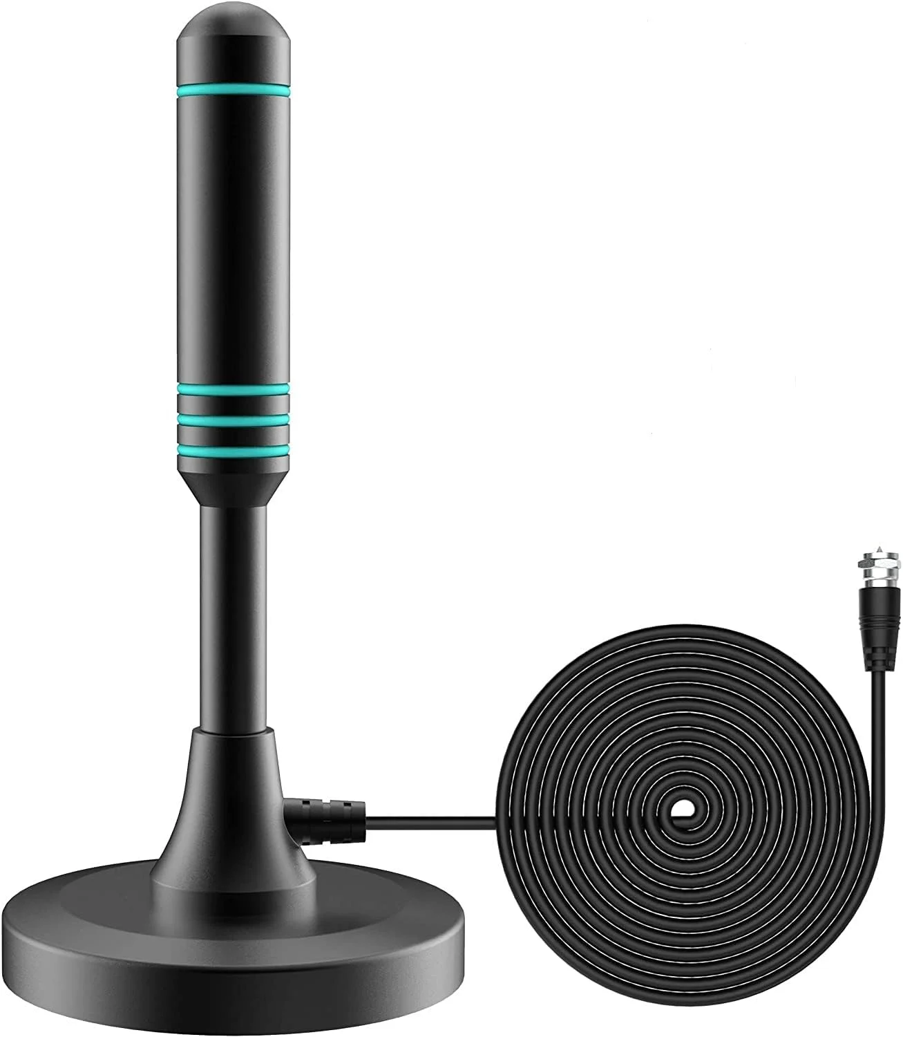 آنتن تلویزیون VUELVE - آنتن دیجیتال HDTV داخلی/خارجی با پایه مغناطیسی، برد 50+ مایل، کابل کواکسیال 10 فوتی تقویت کننده سیگنال، پشتیبانی از 4K 1080P برای همه تلویزیون ها آنتن تلویزیون VUELVE - آنتن دیجیتال HDTV داخلی/خارجی با پایه مغناطیسی، برد 50+ مایل، کابل کواکسیال 10 فوتی تقویت کننده سیگنال، پشتیبانی از 4K 1080P برای همه تلویزیون ها